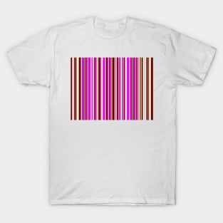 Little bit of Pink Pinstripe T-Shirt